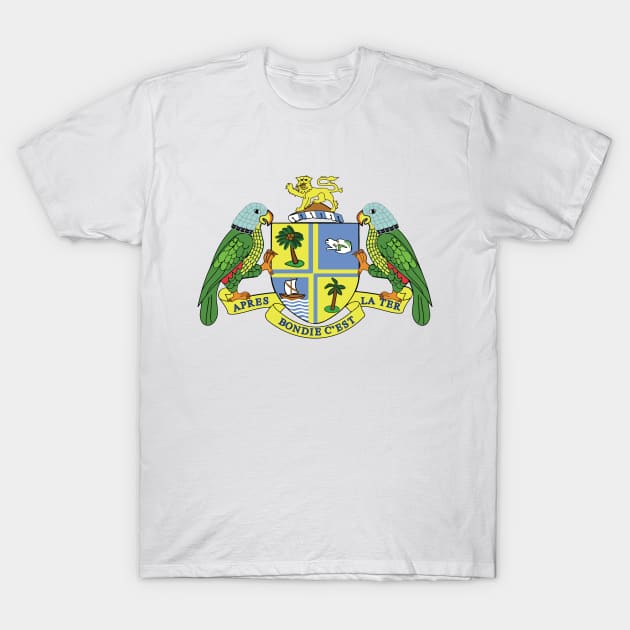 Dominica Coat of Arms T-Shirt by IslandConcepts